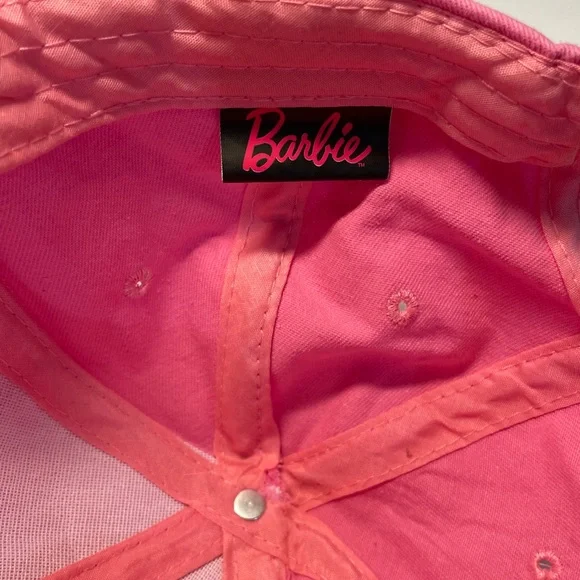 Barbie Pink Embroidered Hat - Picture 4 of 5